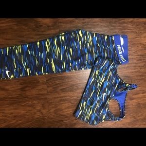 Nike pro  set bra and legging